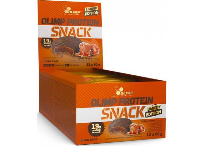 Протеиновый батончик Olimp Nutrition Protein Snack 12 х 60 g Salted caramel