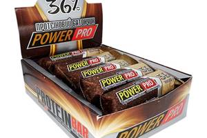 Протеиновый батончик Power Pro Протеиновый батончик 36% 20 х 60 g орех Nutella йогурт