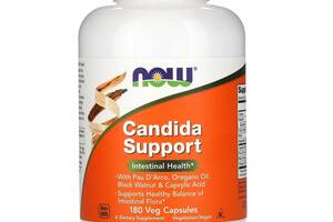 Противогрибковый препарат NOW Foods Candida Support 180 Veg Caps