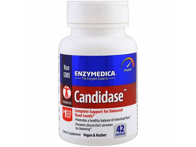 Противокандидное средство Candidase Enzymedica 42 капсулы