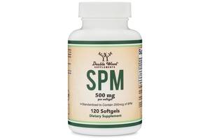 Противовоспалительное средство Double Wood Supplements SPM (Pro Resolution Mediators) 500 mg 120 Softgels