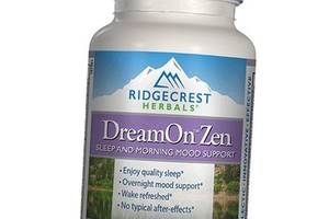 Природный Комплекс для здорового сна DreamOn Zen Ridgecrest Herbals 60вегкапс (71390012)