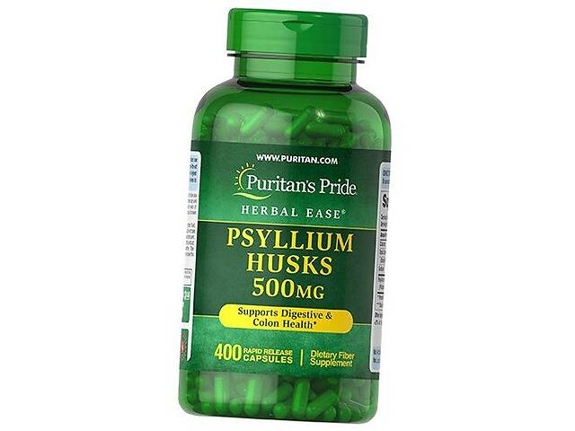 Псиллиум Psyllium Husks 500 Puritan's Pride 400капс (69367007)