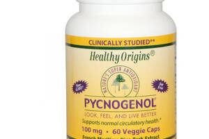 Пикногенол Healthy Origins Pycnogenol 100 mg 60 Caps