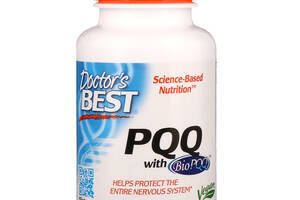 Пирролохинолинхинон PQQ Doctor's Best 20 мг 30 вегетарианских капсул (DRB00295)