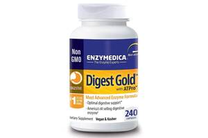 Пищеварительные ферменты Digest Gold with ATPro Enzymedica 240 капсул