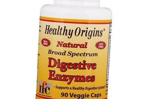 Травні Ферменти, Digestive Enzymes, Healthy Origins 90вегкапс (69354002)
