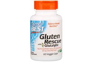 Пищеварительные ферменты Doctor's Best Gluten Rescue with Glutalytic 60 Veg Caps DRB-00401