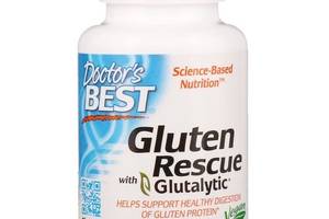 Пищеварительные ферменты Doctor's Best Gluten Rescue with Glutalytic 60 Veg Caps DRB-00401