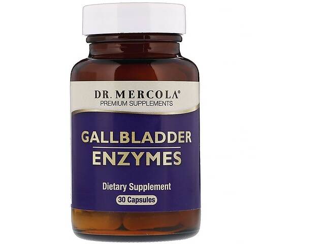 Пищеварительные ферменты Dr. Mercola Gallbladder Enzymes 30 Caps