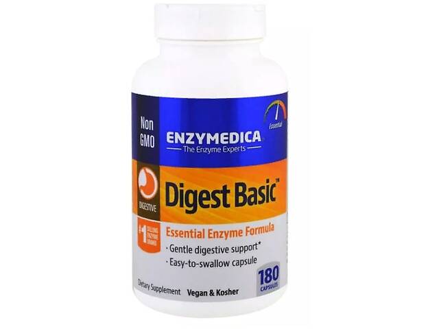 Пищеварительные ферменты Enzymedica Digest Basic Essential Enzyme Formula 180 Caps EZ29011