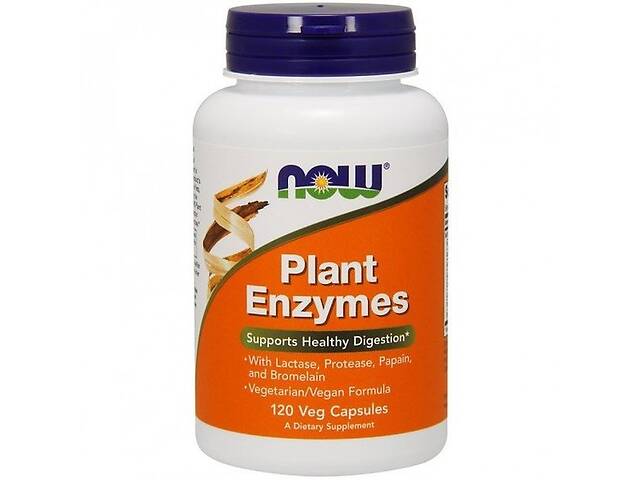 Пищеварительные ферменты NOW Foods Plant Enzymes 120 Veg Caps NOW-02966
