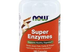 Пищеварительные ферменты NOW Foods Super Enzymes 180 Caps