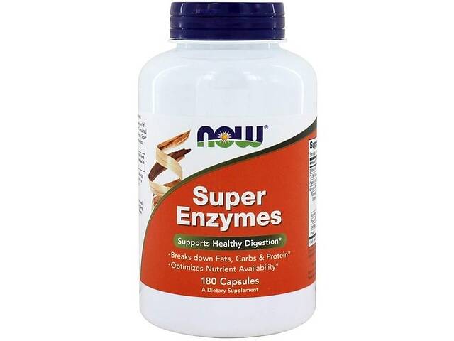 Пищеварительные ферменты NOW Foods Super Enzymes 180 Caps