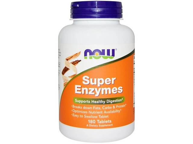 Пищеварительные ферменты NOW Foods Super Enzymes 180 Tabs