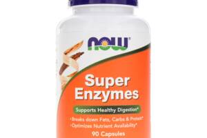 Пищеварительные ферменты NOW Foods Super Enzymes 90 Caps