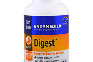 Пищеварительные ферменты полная формула Digest Enzymedica 90 капсула