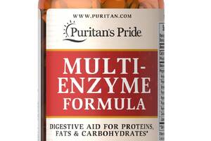 Пищеварительные ферменты Puritan's Pride Multi Enzyme 100 Tabs