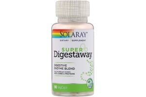 Пищеварительные ферменты Solaray Super Digestaway Digestive Enzyme Blend 90 Veg Caps SOR-04801