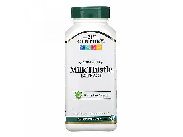 Расторопша 21st Century Milk Thistle Extract 200 Veg Caps