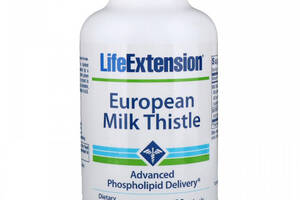 Расторопша Life Extension European Milk Thistle 120 Softgels