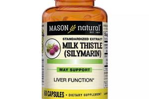 Расторопша Mason Natural Milk Thistle Silymarin 60 Caps