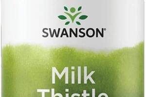 Расторопша Swanson Milk Thistle Features 80% Silymarin 120 Caps