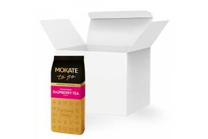 Растворимый черный чай с малиной Mokate Premium 1 кг*8уп