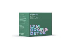 Растительный препарат для глубокой очистки организма LYM drain and detox Pro Healthy 90 капсул Choice