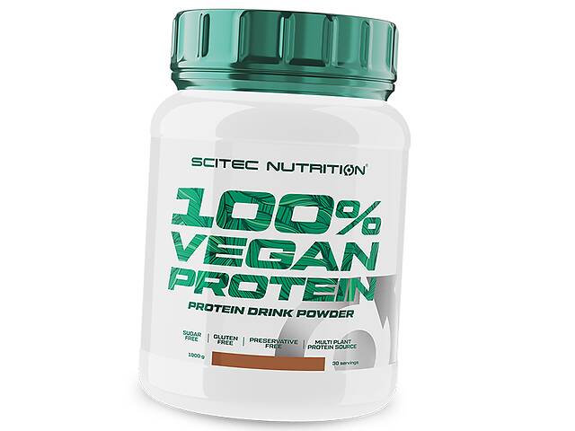 Растительный Протеин для веганов 100% Vegan Protein Scitec Nutrition 1000г Фундук-грецкий орех (29087034)