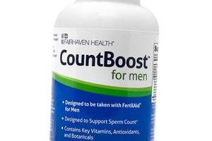 Репродуктивне здоров'я чоловіків CountBoost for Men Fairhaven Health 60капс (72472003)