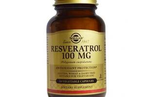 Ресвератрол Solgar Resveratrol 100 mg 60 Veg Caps