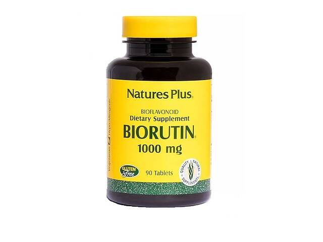 Рутин Nature's Plus BioRutin 1000 mg 90 Tabs
