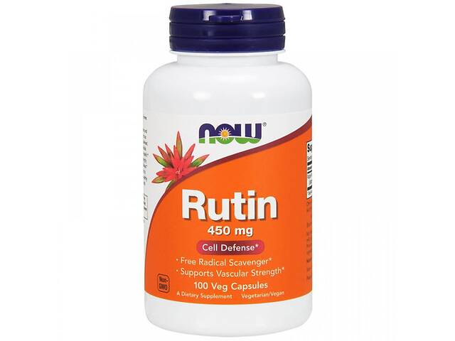 Рутин NOW Foods Rutin 450 mg 100 Veg Caps