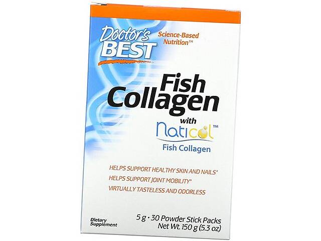 Рыбный Коллаген Fish Collagen Doctor's Best 30пакетов (68327007)