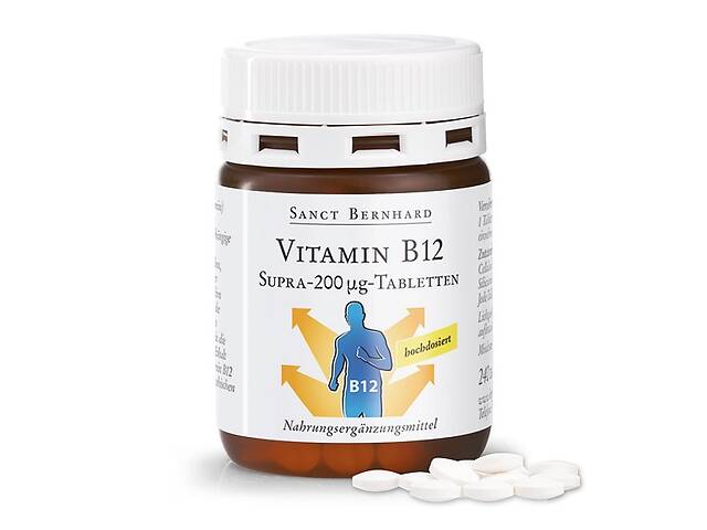 Рибофлавин Sanct Bernhard Vitamin B12-Supra 240 Tabs