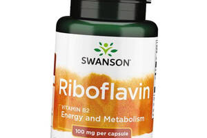 Рибофлавин Swanson Riboflavin Vitamin B2 100 100 капс (36280093)
