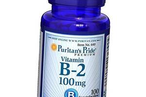 Рибофлавин Vitamin B-2 100 Puritan's Pride 100таб (36367008)