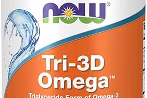 Рыбий жир NOW TRI-3D OMEGA 90 soft