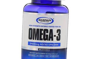 Рыбий жир Омега 3 Omega-3 Gaspari Nutrition 60гелкапс (67161001)