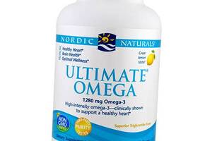 Риб'ячий жир Ultimate Omega Nordic Naturals 180гелкапс Лимон (67352019)