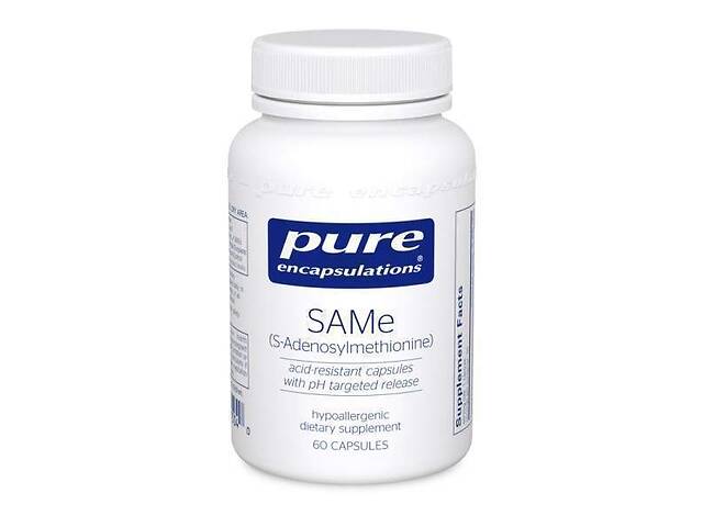 S-аденозилметіонін SAM Pure Encapsulations 60 капсул (20289)