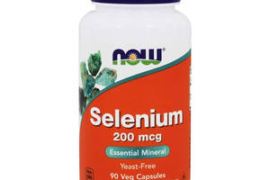 Селен без дрожжей Selenium Now Foods 200 мкг 90 капсул