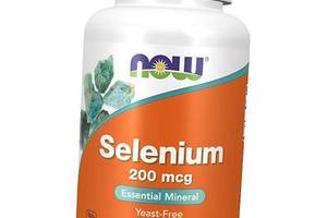 Селен Бездрожжевой L-Селенометионин Selenium 200 Now Foods 180вегкапс (36128090)