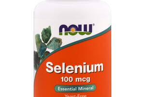 Селен (Selenium) Now Foods без дрожжей 100 мкг 250 таблеток