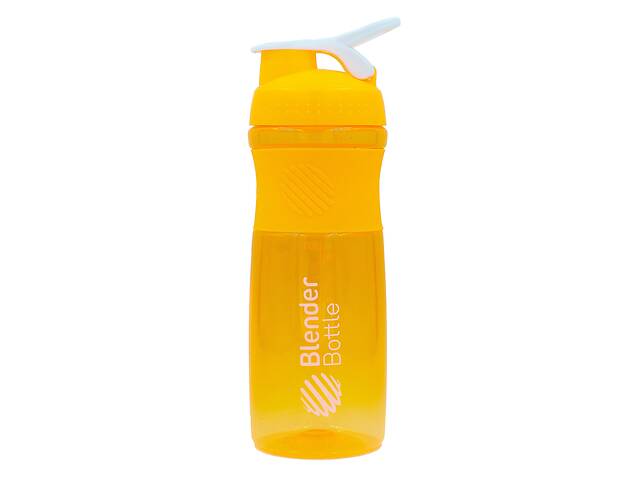 Шейкер с венчиком для спортивного питания BLENDER BOTTLE FI-601 Желтый