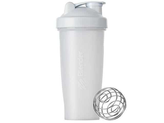 Шейкер спортивный Blender Bottle Classic 28oz/820ml White