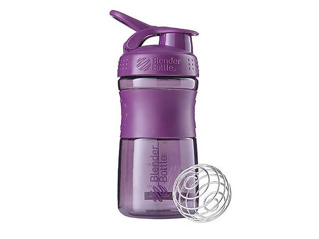 Шейкер спортивный бутылка BlenderBottle SportMixer 20oz/590ml Plum Original