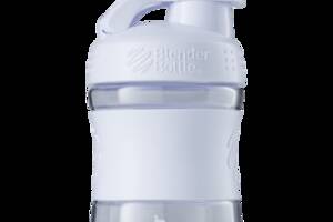 Шейкер спортивный бутылка BlenderBottle SportMixer 20oz/590ml White Original