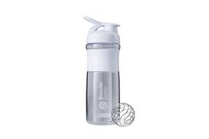 Шейкер спортивный бутылка BlenderBottle SportMixer 28oz/820ml White Original